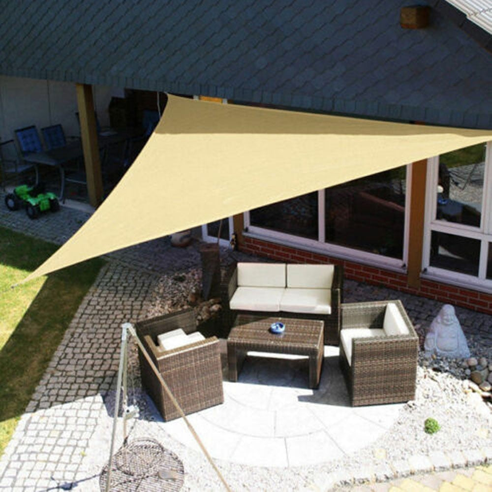 Triangle Shade Sail - Stylish Sun Protection for Patio & Outdoor Spaces 9