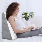Triangle Wedge Pillow - Elevate Comfort for Acid Reflux & Leg Support 2