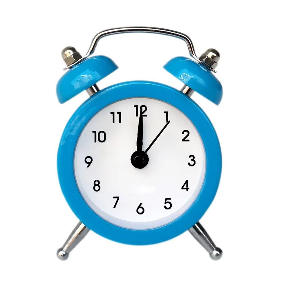 Twin Bell Alarm Clock - Loud Ringing For Heavy Sleepers, Silent Sweep 3
