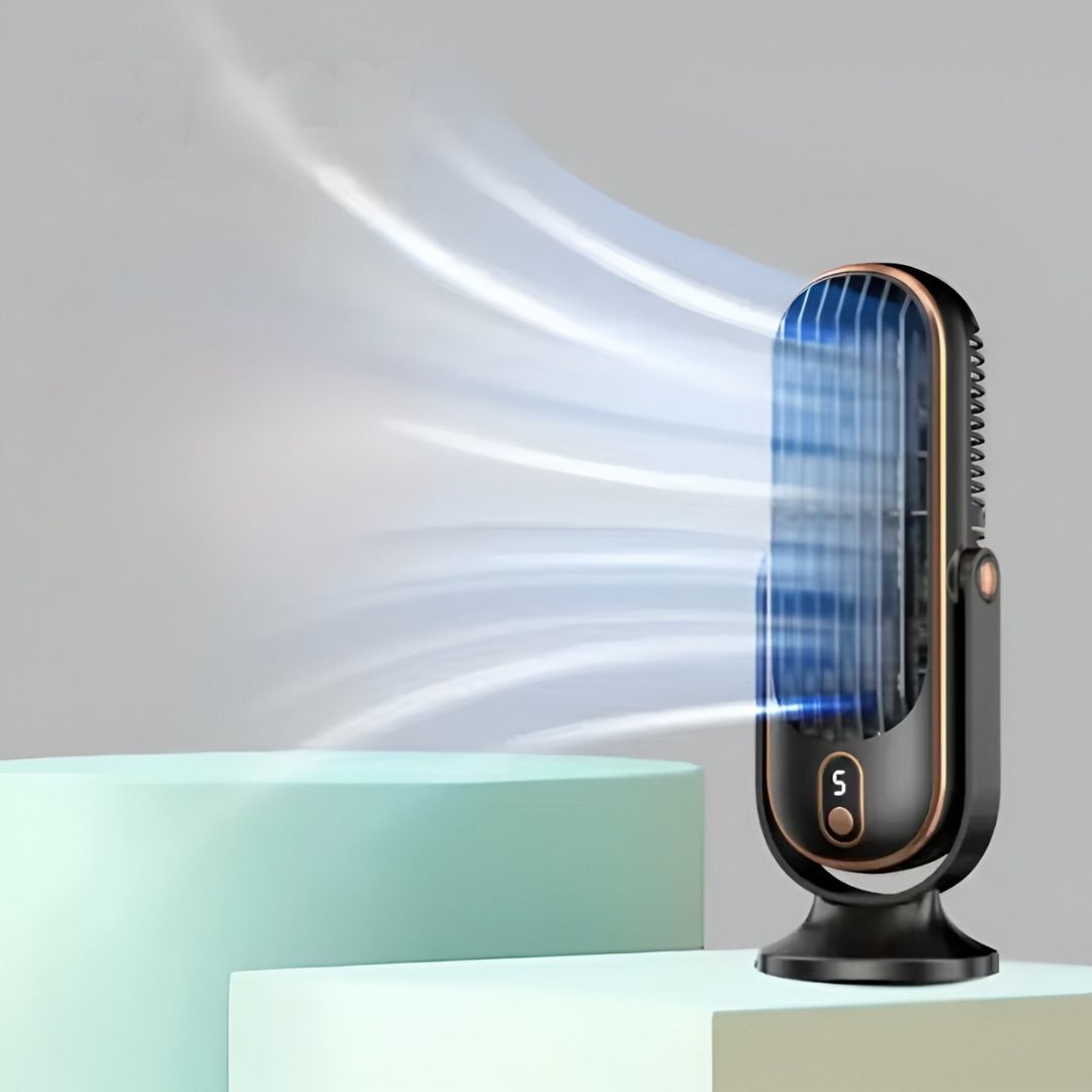 USB Desk Fan - Ultra-Quiet, Compact & Rechargeable Cooling Solution 8