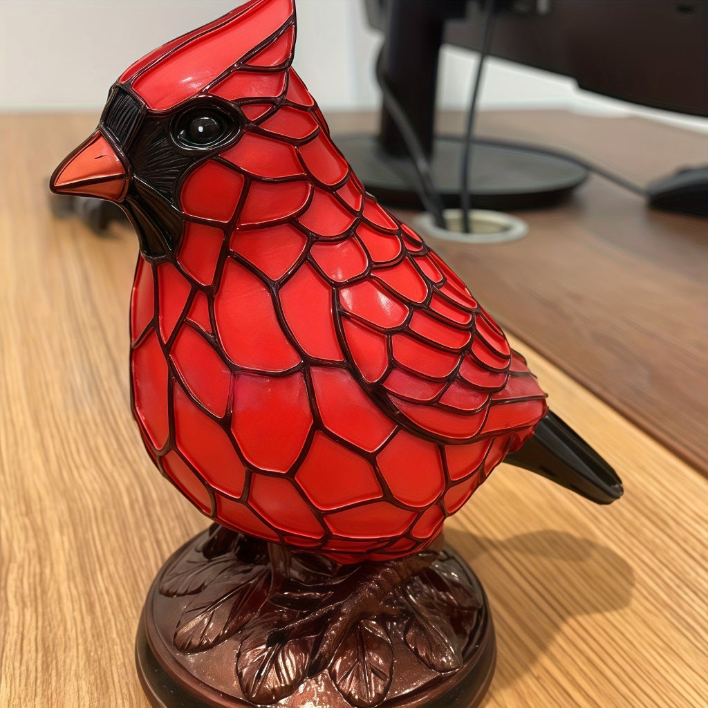 USB Powered Red Bird Night Light - Cozy Ambiance for Home Decor 2