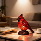 USB Powered Red Bird Night Light - Cozy Ambiance for Home Decor 6