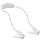 USB Rechargeable LED Neck Lamp with 3 Light Colors and Dimmable Brightness – Flexible Lightweight Design for Reading and Outdoor Use 0