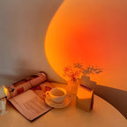 USB Sunset Projector - 360° Rotating LED Lamp for Adjustable Lighting 2