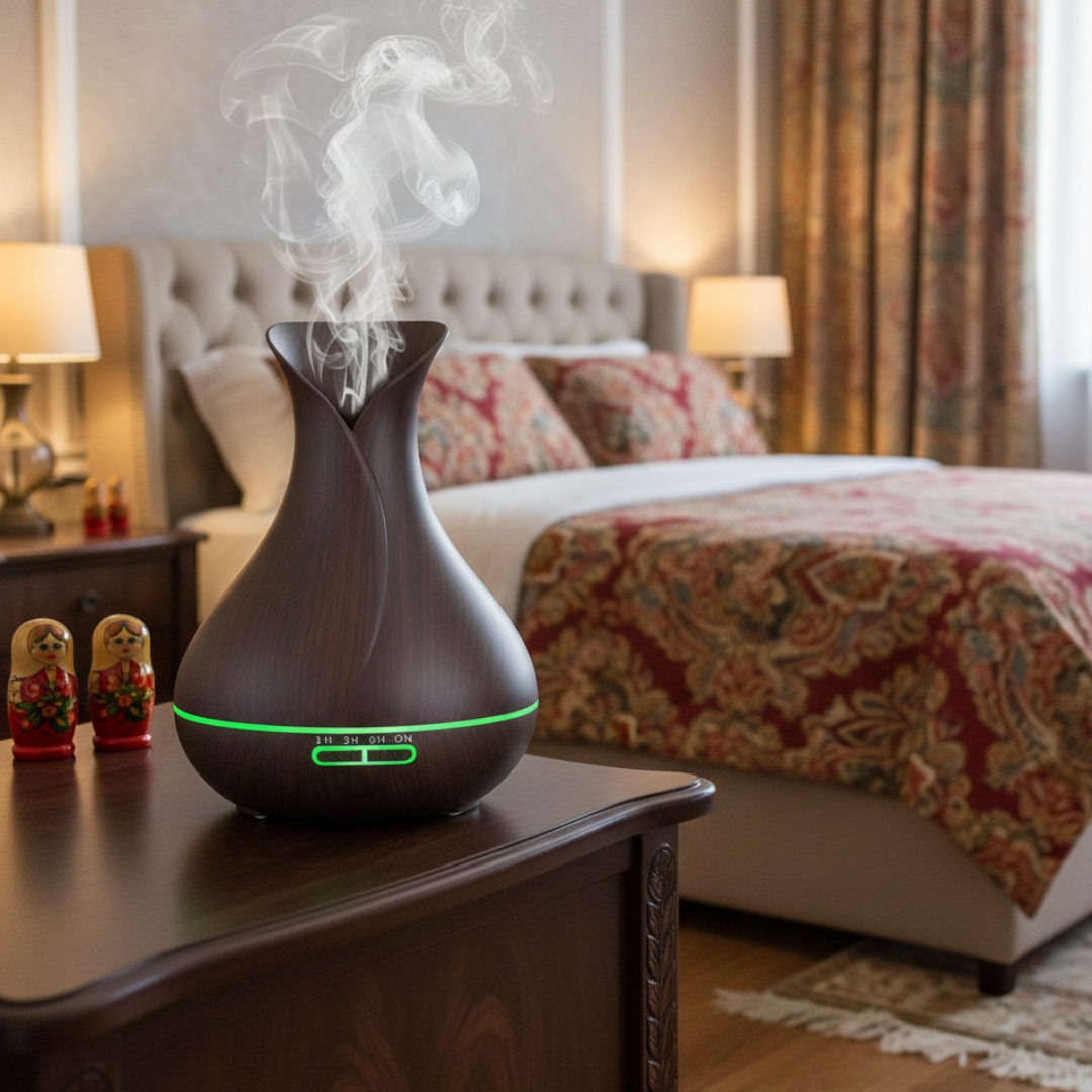 Ultrasonic Essential Oil Diffuser - 4-in-1 Aromatherapy & Humidifier 0
