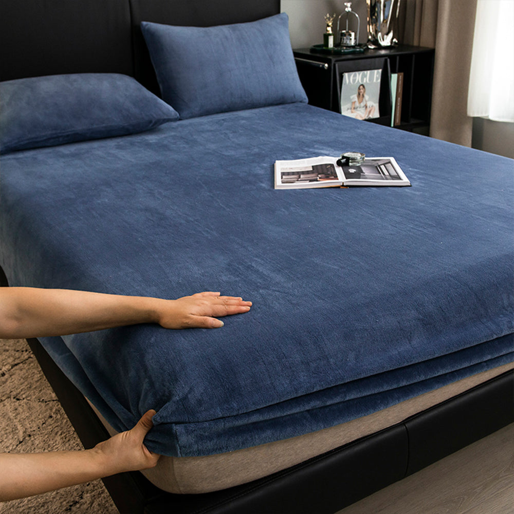 Velvet Soft Fitted Sheet - Hypoallergenic, Durable & Ideal Fit 0
