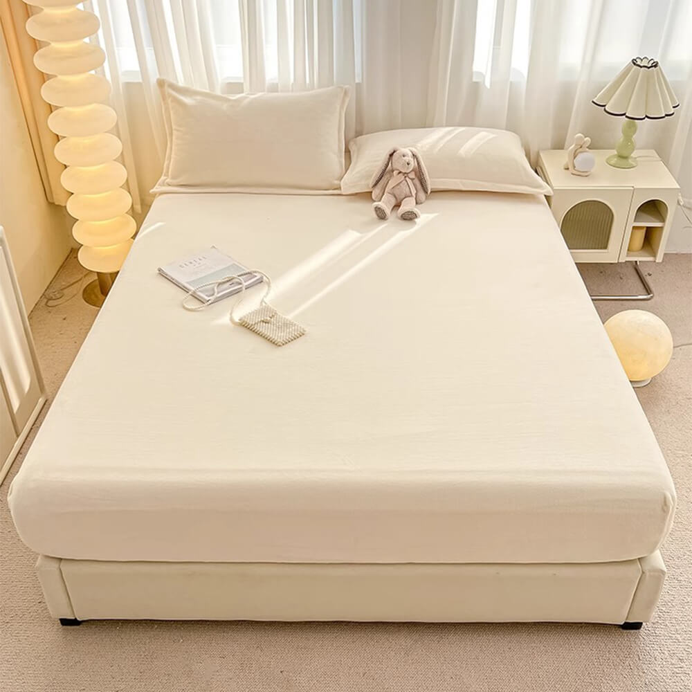 Velvet Soft Fitted Sheet - Hypoallergenic, Durable & Ideal Fit 1