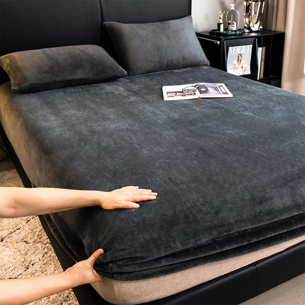 Velvet Soft Fitted Sheet - Hypoallergenic, Durable & Ideal Fit 10