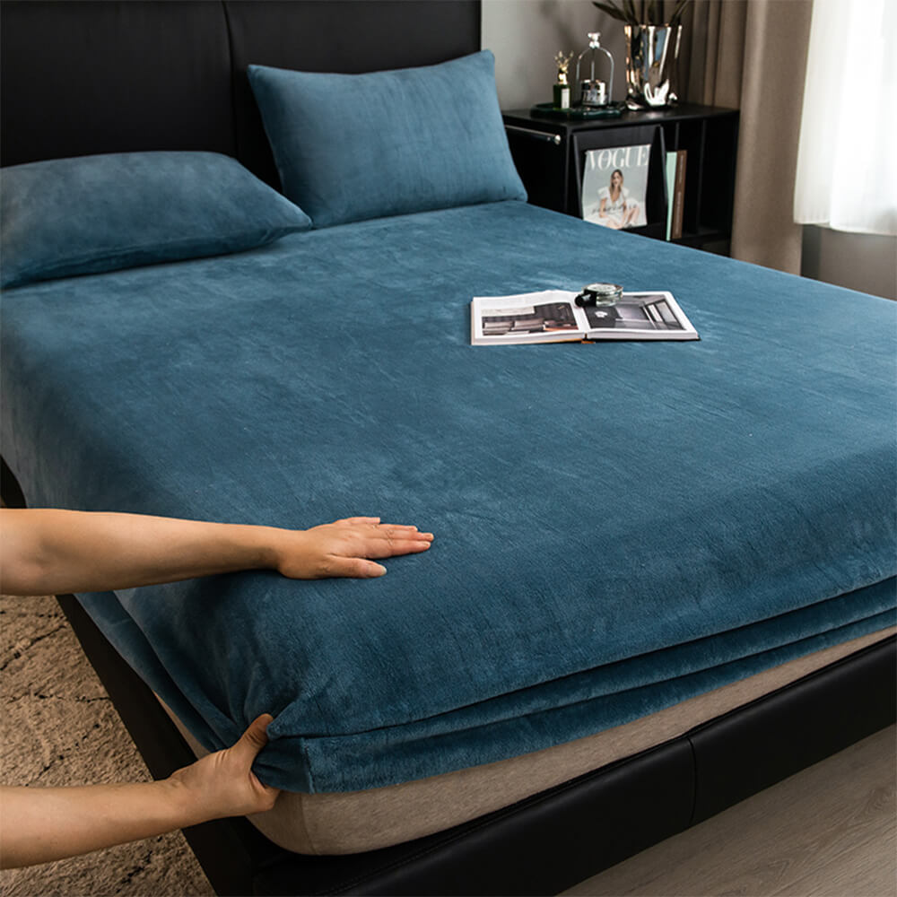 Velvet Soft Fitted Sheet - Hypoallergenic, Durable & Ideal Fit 7
