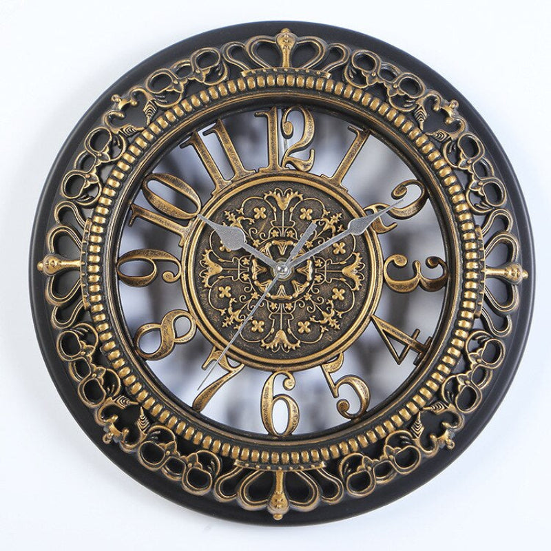 Vintage Antique Style Wall Clock - Elegant Wall Clock Decor for Timeless Charm 4