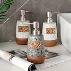 Vintage Ceramic Soap Dispenser - 420ml Capacity for Kitchen & Bathroom 5