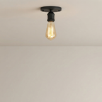 Vintage  Flush Mount Ceiling Hardwired Fixture  01