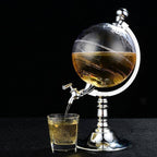 Vintage Globe Beverage Dispenser - Elegant Design with Tap Spout 3