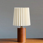 Vintage Korean Table Lamp - Elegant Design for Bedroom or Desk 0