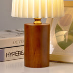 Vintage Korean Table Lamp - Warm LED Light for Bedroom & Desk 5