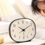 Vintage Table Clock - Silent Movement for Bedroom & Office Decor 4