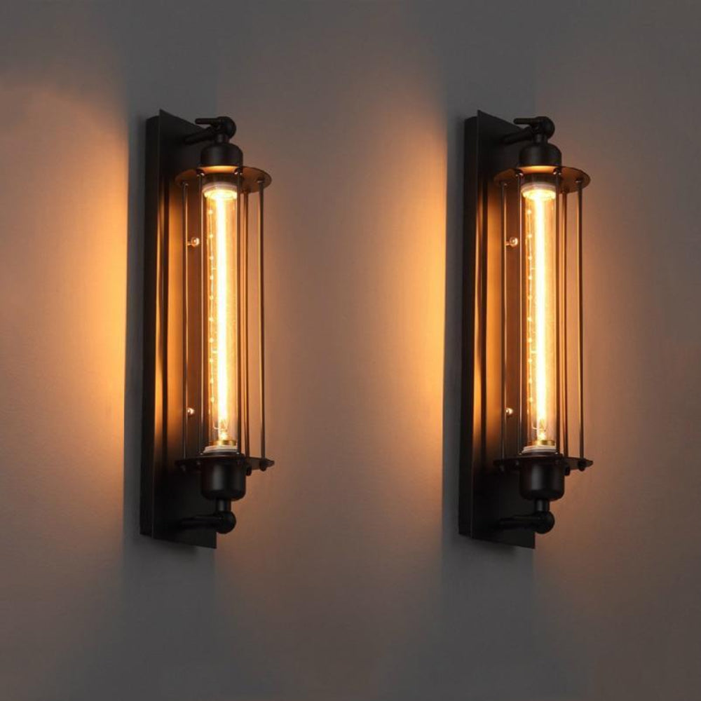 Vintage Wall Light - Timeless Design with Warm LED Illumination 0