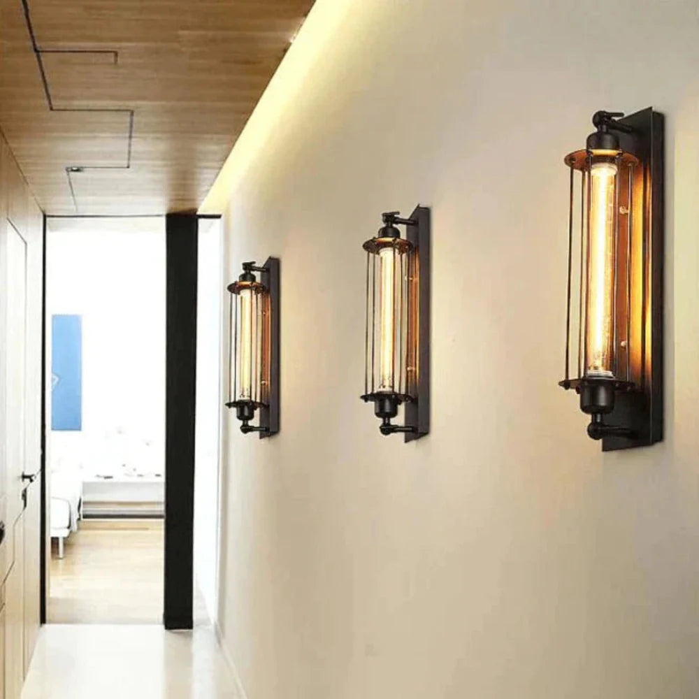 Vintage Wall Light - Timeless Design with Warm LED Illumination 2