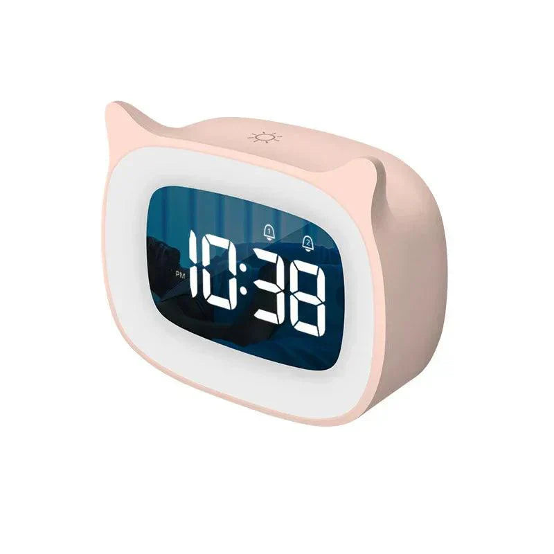 Voice-Controlled LED Alarm Clock - Dual Alarms & Wake Up Light 0