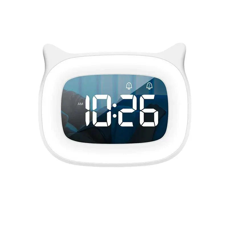 Voice-Controlled LED Alarm Clock - Dual Alarms & Wake Up Light 7