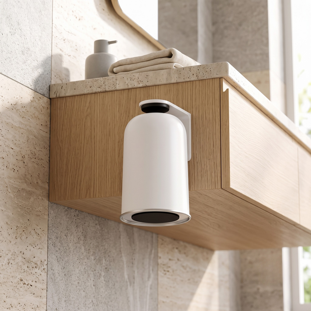 Wall-Mounted Drain Cup - Space-Saving, Fast-Drying Storage Solution 2