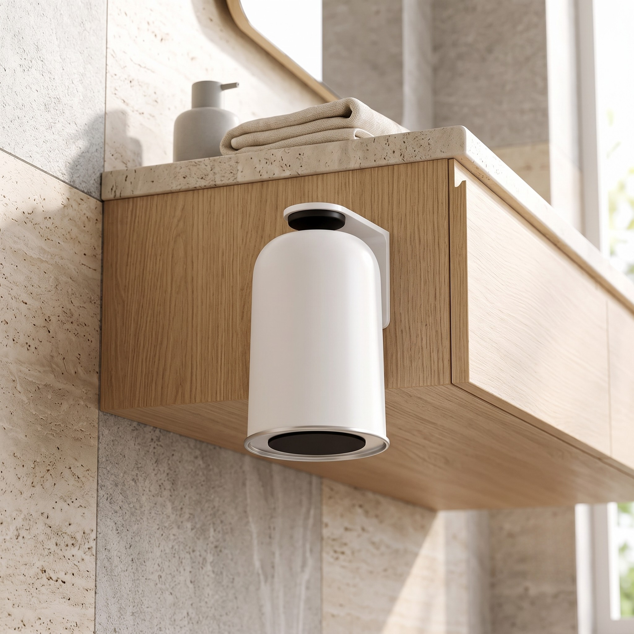 Wall-Mounted Drain Cup - Space-Saving, Fast-Drying Storage Solution 2