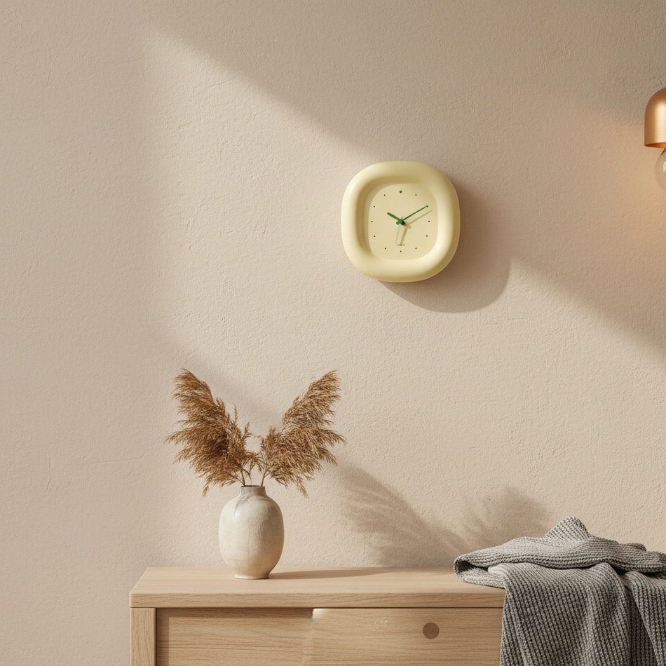  Wall Clock - Playful Design for Cheerful Home Decor 0