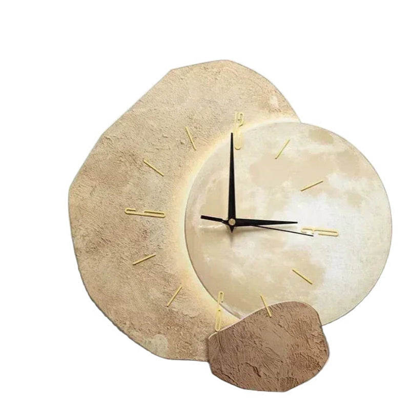 Wall Clock, Silent Movement, Irregular Shape, Decorative Design 1