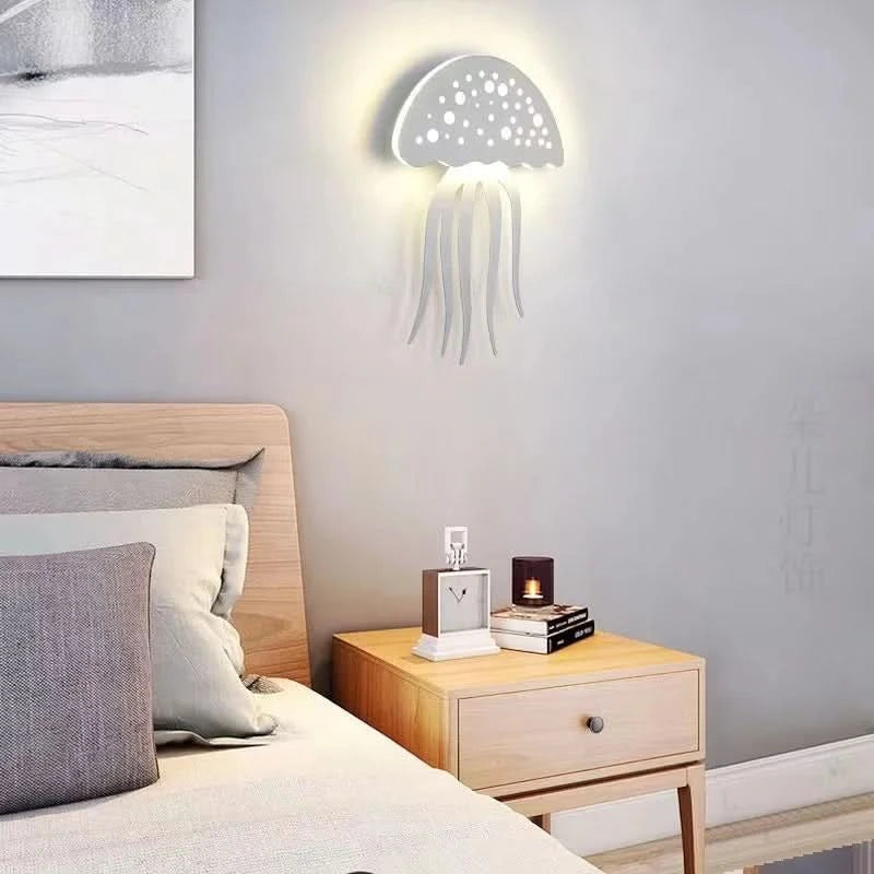 Wall Lamp LED Jellyfish Shape 21 cm Diameter 2835SMD AC 85 to 265V Unbranded 05