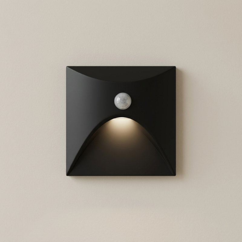 Wall Light LED 3 W Motion Sensor Aluminum IP65 90 to 260V, Energy Efficient