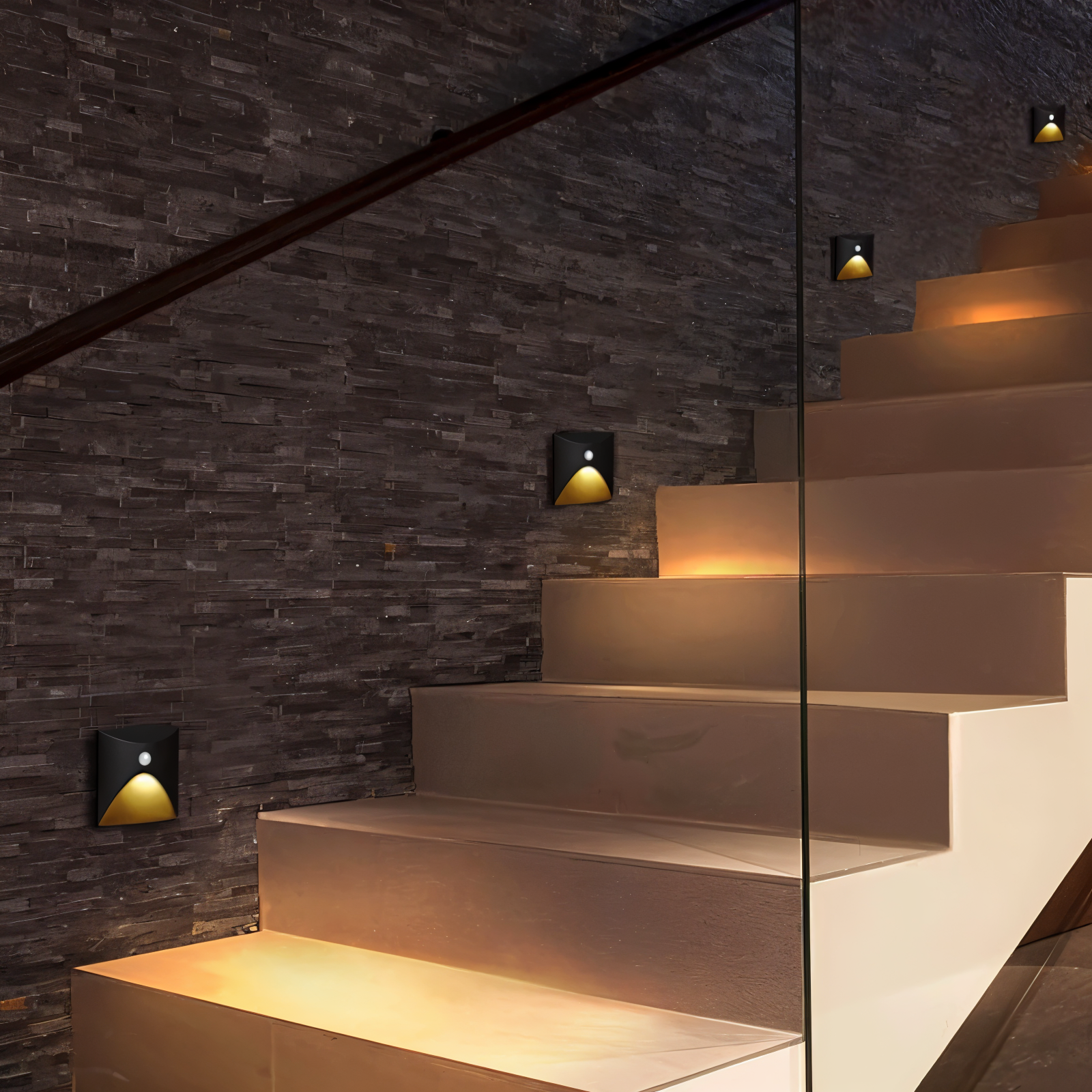 Wall Light LED 3 W Motion Sensor Aluminum IP65 90 to 260V, Energy Efficient 9