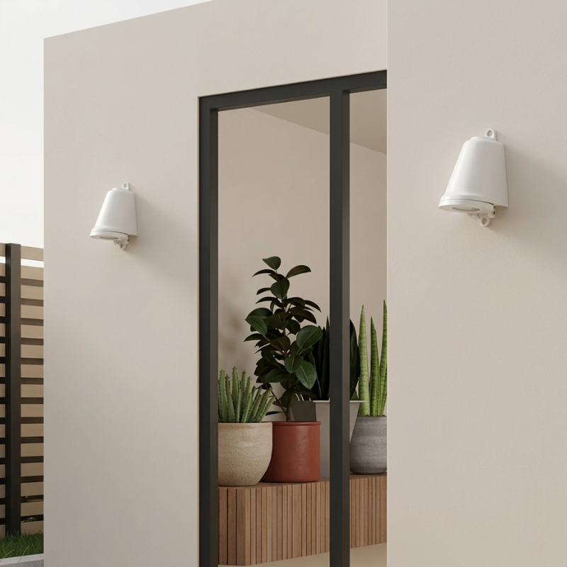 Wall Light Outdoor LED Aluminum IP65 220 to 230V, Energy Efficient LED Sconce