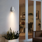 Wall Light Outdoor LED Aluminum IP65 220 to 230V, Energy Efficient LED Sconce 8