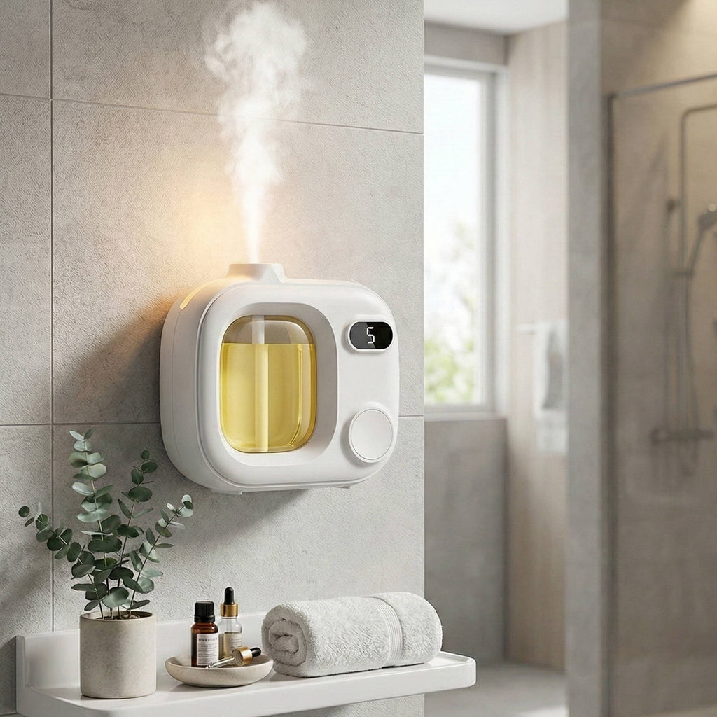 Wall Mounted Automatic Air Freshener - Long-Lasting Freshness for Home 0