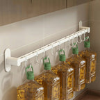 Wall Mounted Kitchen Hook Rack - Space-Saving Utensil Organizer 2