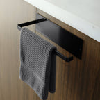Wall Mounted Paper Towel Holder - Durable Iron, Space-Saving Design 0