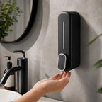 Wall Mounted Soap Dispenser - Space-Saving 300ml Capacity for Kitchen & Bath 0