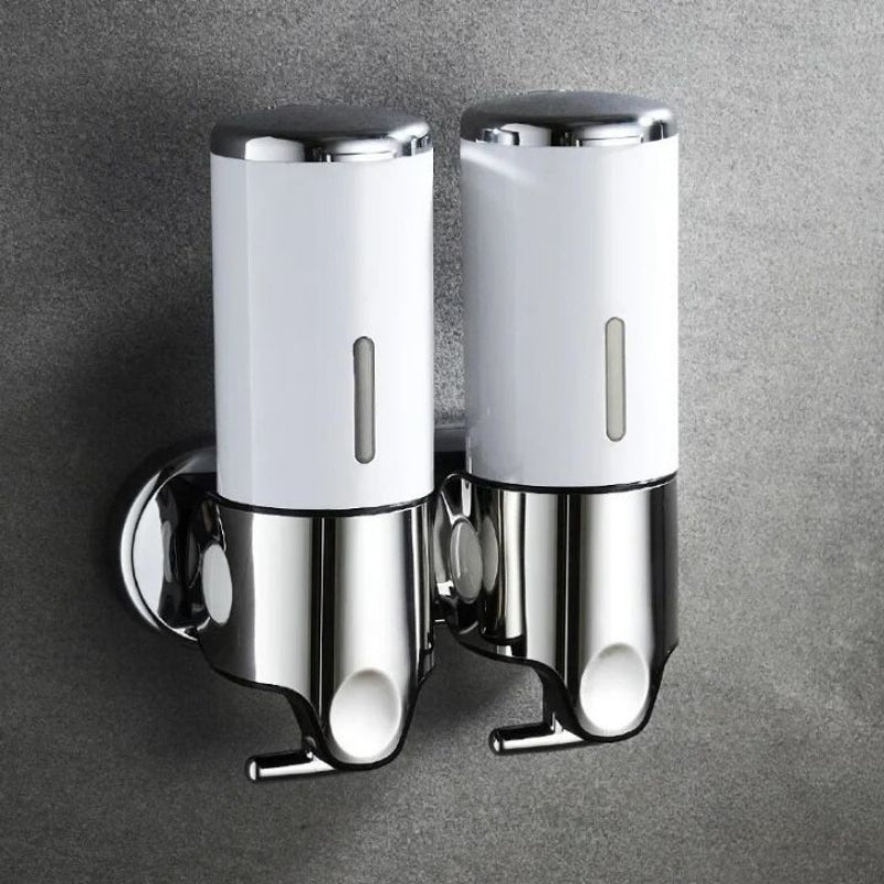 Wall Mounted Soap Dispenser in Stainless Steel – 500ml Capacity for Soap, Lotion, or Shampoo 10