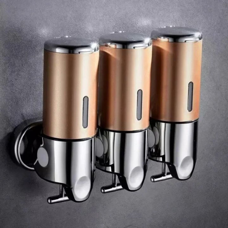 Wall Mounted Soap Dispenser in Stainless Steel – 500ml Capacity for Soap, Lotion, or Shampoo 11