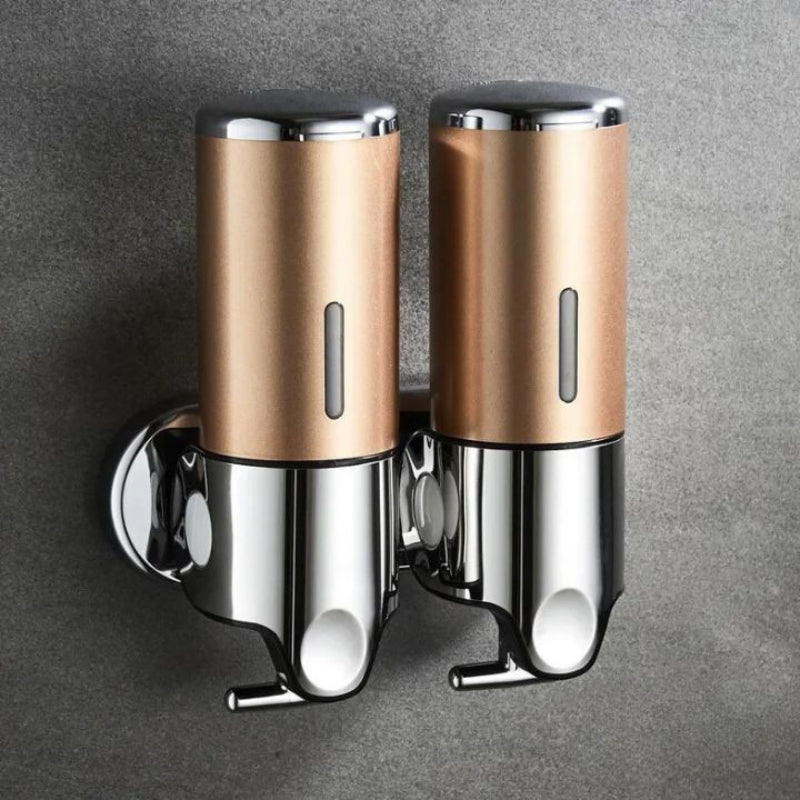 Wall Mounted Soap Dispenser in Stainless Steel – 500ml Capacity for Soap, Lotion, or Shampoo 14
