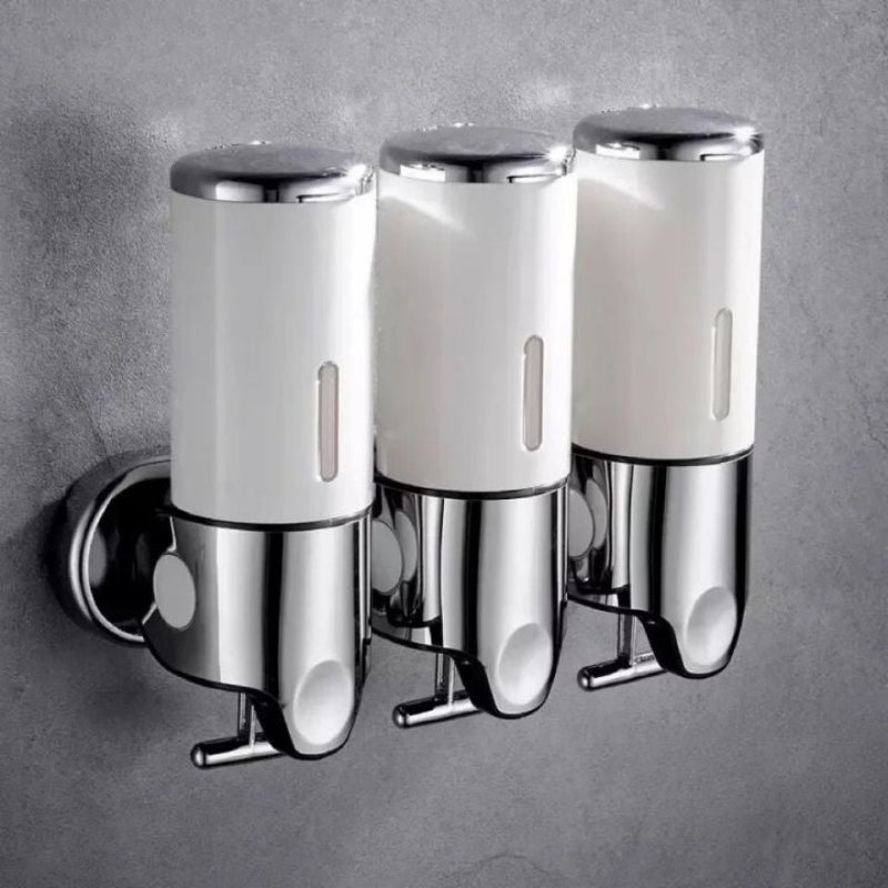 Wall Mounted Soap Dispenser in Stainless Steel – 500ml Capacity for Soap, Lotion, or Shampoo 15