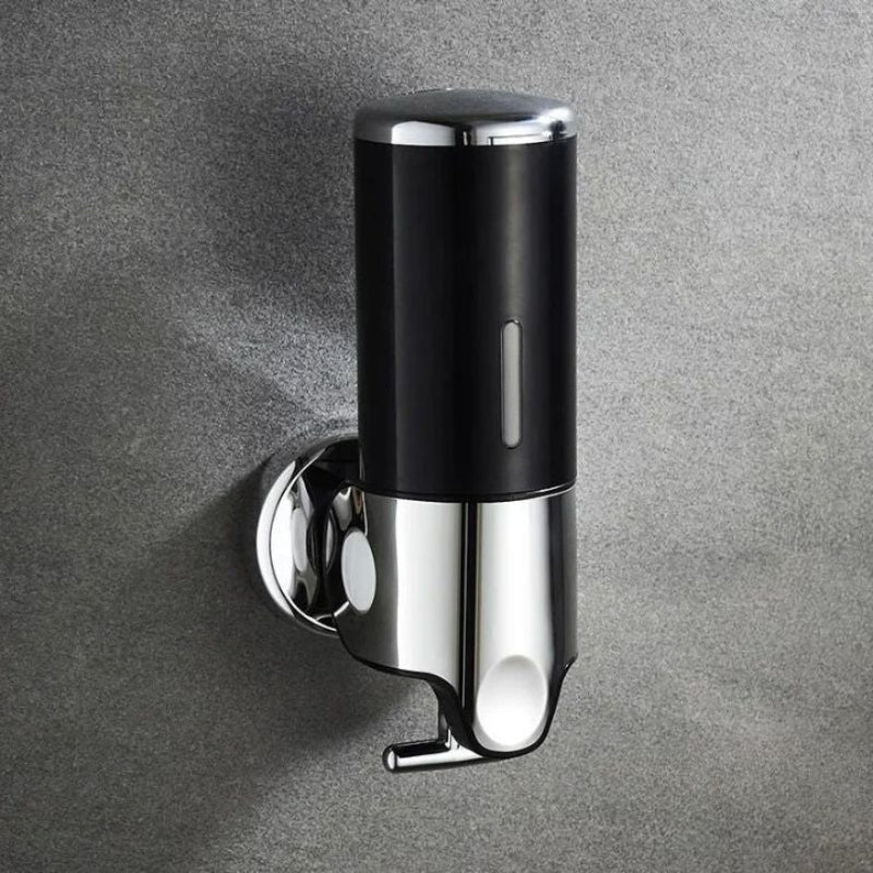 Wall Mounted Soap Dispenser in Stainless Steel – 500ml Capacity for Soap, Lotion, or Shampoo 18