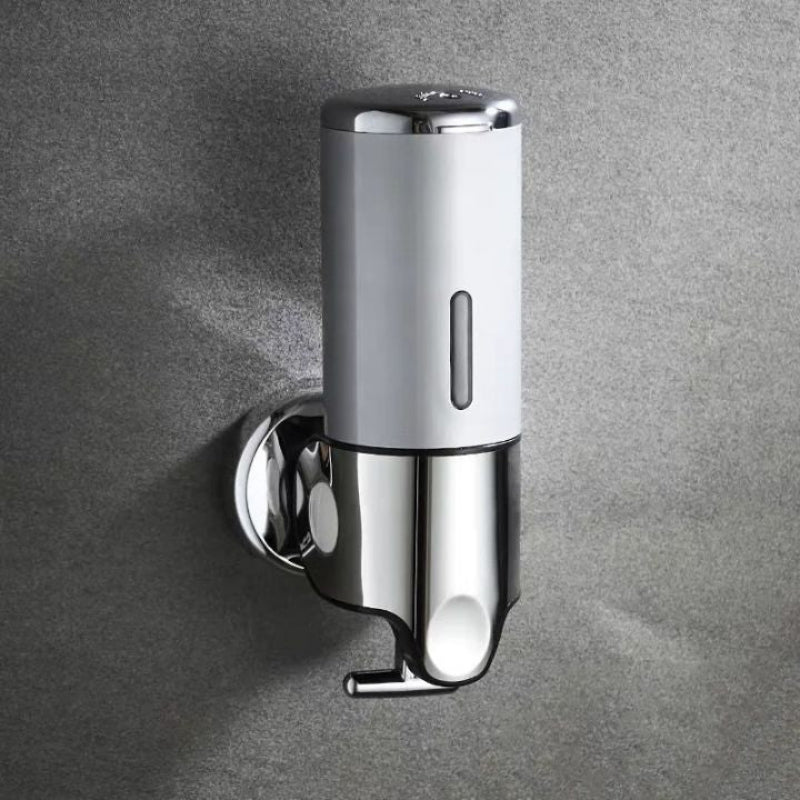 Wall Mounted Soap Dispenser in Stainless Steel – 500ml Capacity for Soap, Lotion, or Shampoo 2