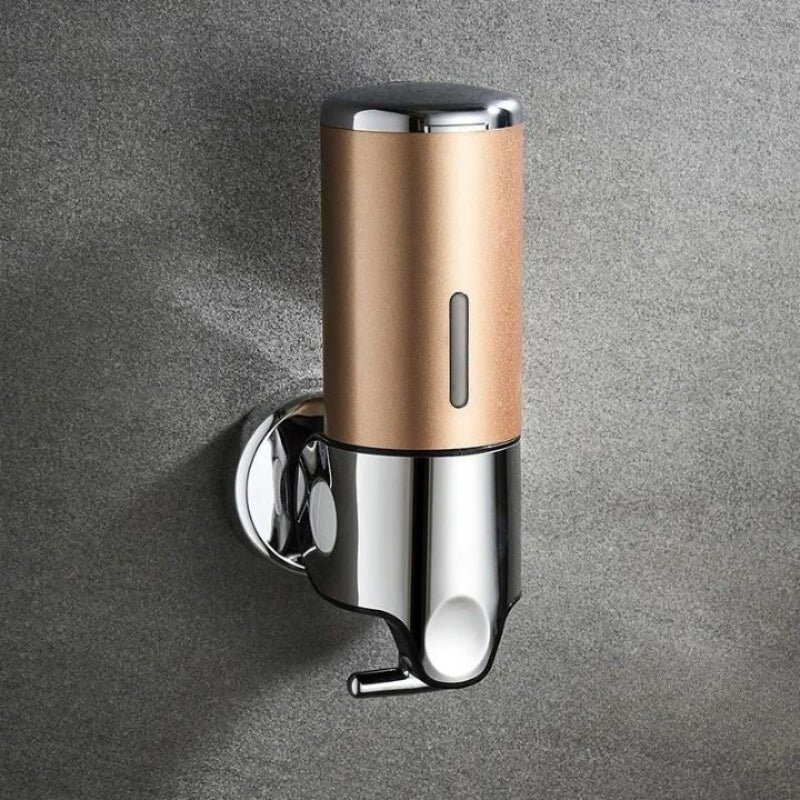 Wall Mounted Soap Dispenser in Stainless Steel – 500ml Capacity for Soap, Lotion, or Shampoo 20