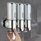 Wall Mounted Soap Dispenser in Stainless Steel – 500ml Capacity for Soap, Lotion, or Shampoo 3