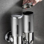 Wall Mounted Soap Dispenser in Stainless Steel – 500ml Capacity for Soap, Lotion, or Shampoo 7
