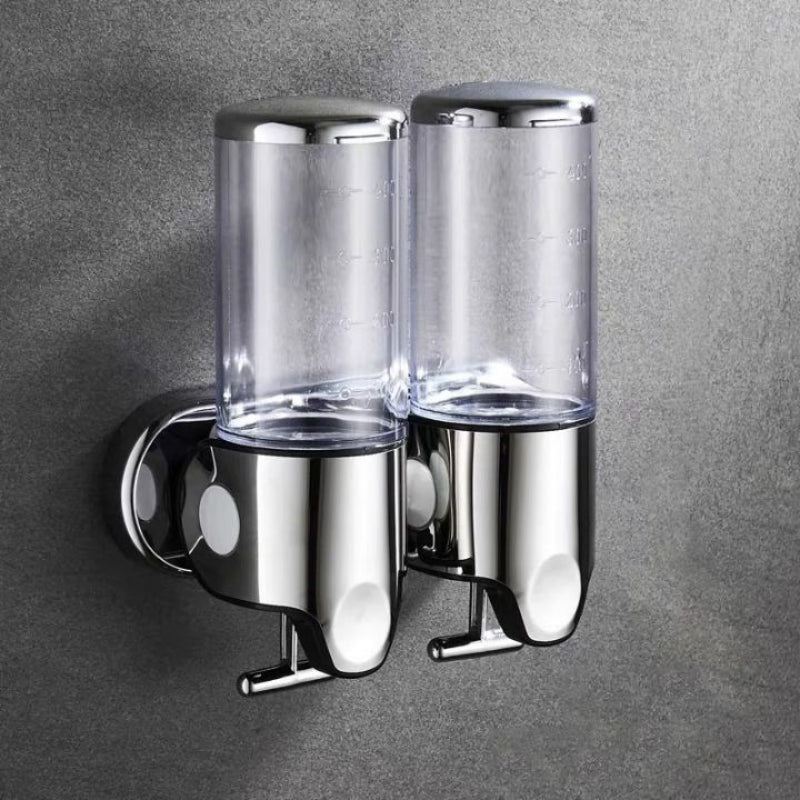 Wall Mounted Soap Dispenser in Stainless Steel – 500ml Capacity for Soap, Lotion, or Shampoo 9