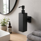 Wall Mounted Stainless Steel Dispenser - 200ml Refillable Pump, Durable & Waterproof 0
