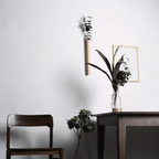 Wall Mounted Vase - Elegant Wooden Design for Stylish Floral Display 4