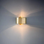 Wall Sconce - Elegant Black & Gold LED Accent Light 0